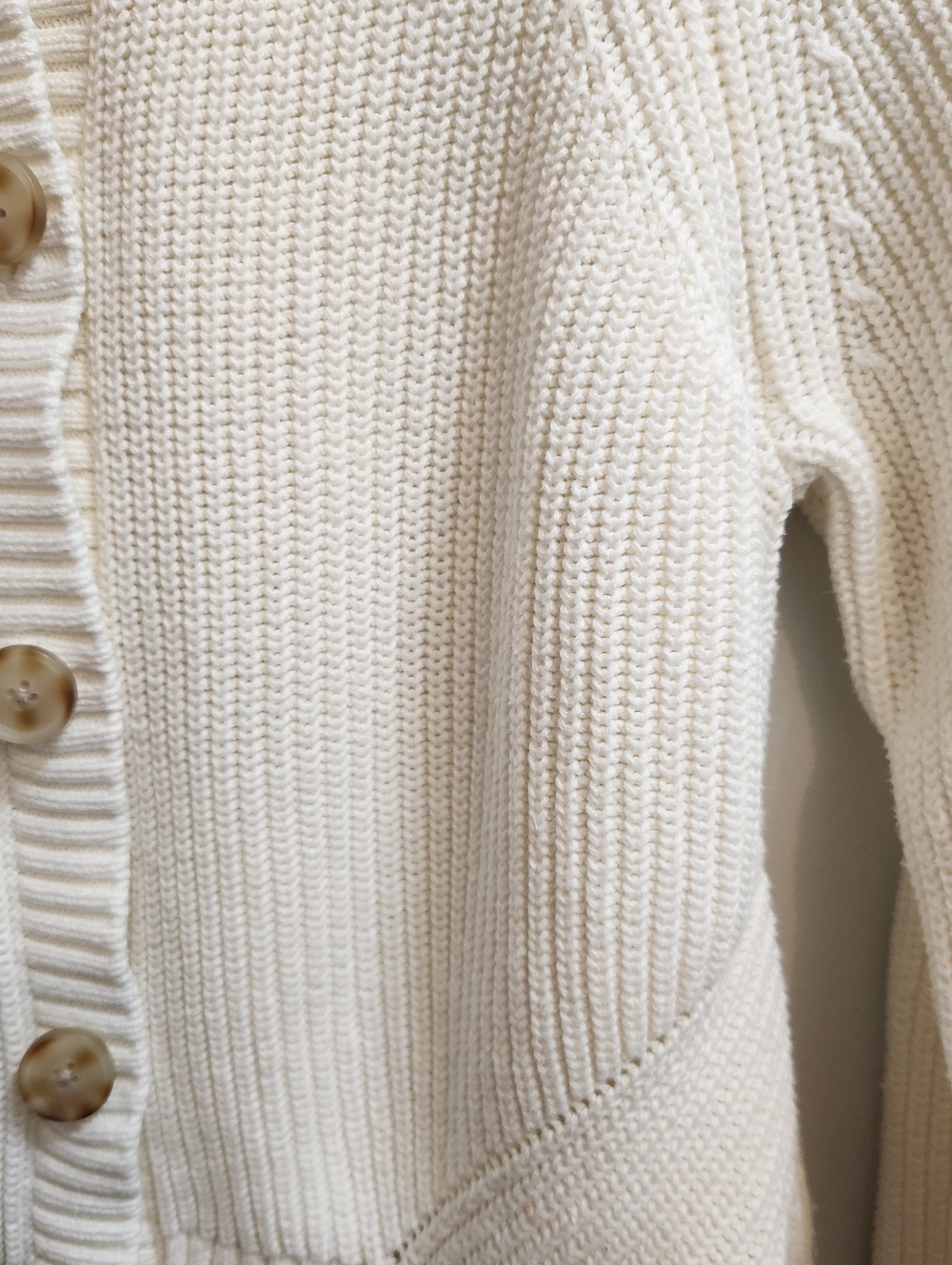 Faherty Sunwashed Fisherman Cardigan Size Small - Picture 4 of 12
